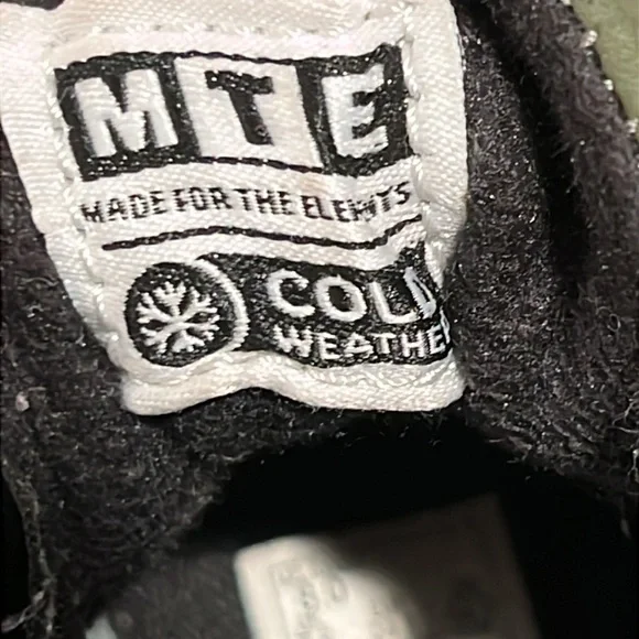 VANS Toddlers Sk8-Hi Zip Mte-1 Sneakers Cold Weather Green White Unisex Pull On - Picture 10 of 11